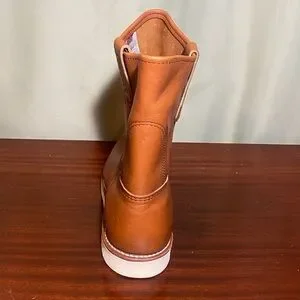Red Wing Pecos 866 Brown Leather Boots LEFT BOOT ONLY 11.5 Rocking my Red Wing 866 Pecos today. Jeans inside the boots  main image 4